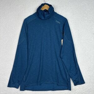 NWT NRS Silkweight Varial Sun Hoodie Neck Gaiter UPF 50+ Men's M Blue Fishing